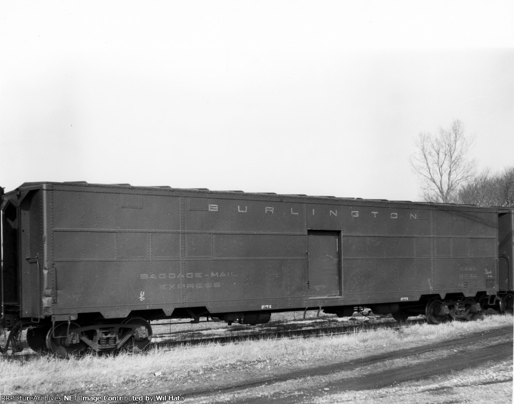 CB&Q Express Boxcar 8858